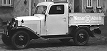 Firmengeschichte - Lieferwagen Opel P4